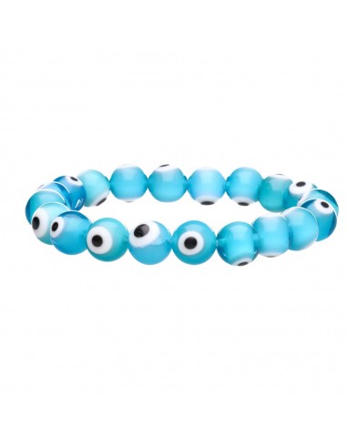 Bracciale con Occhio di Turchese Blu...