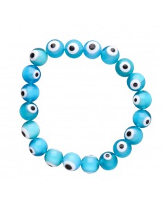 Pulseira olho turco azul... 2