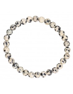 Pulsera de Jaspe Dálmata 6mm 2