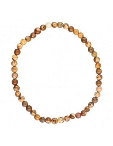 Bracciale in diaspro paesino 4mm