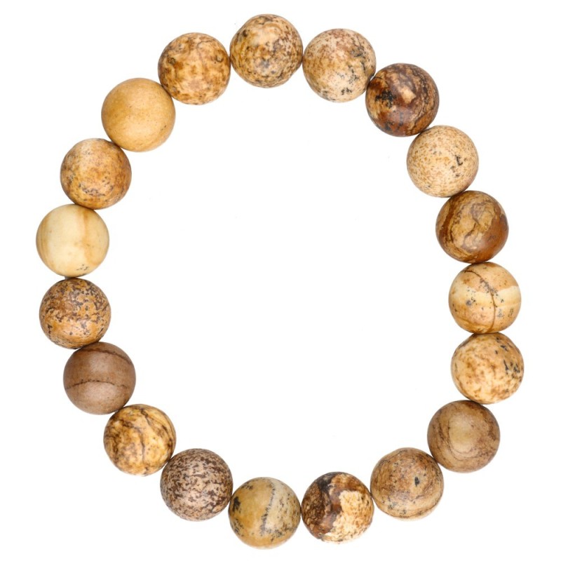 Bracciale in Giada Paisina 10mm