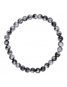Nevada Obsidian Bracelet 6mm 2