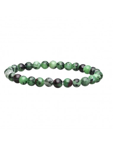 Bracciale in Rubino Zoisite 6mm