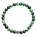 Pulseira de Rubi Zoisite 6mm