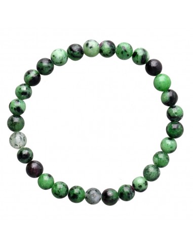 Pulseira de Rubi Zoisite 6mm