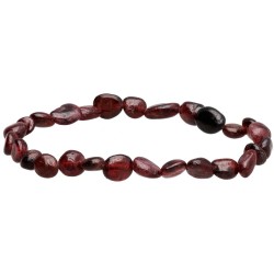 Bracciale di Rodados in Granato