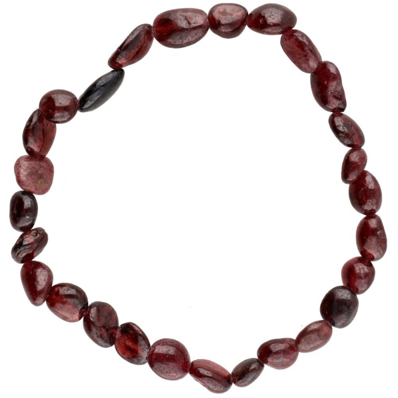 Bracciale di Rodados in Granato