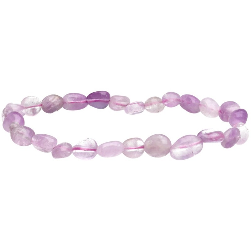 Bracciale di Rodados in Amatista Lavanda