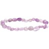 Amethyst Lavender Rhodium Plated Bracelet