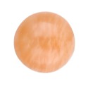 Sphère de sélénite orange 8cm