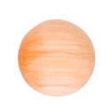 Sphère de sélénite orange 8cm