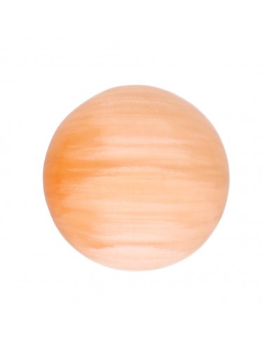Sfera di Selenite Arancione 8cm