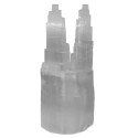 Candeeiro duplo de selenite grande