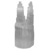 Candeeiro duplo de selenite grande