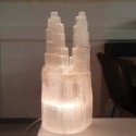 Large Double Selenite Lamp