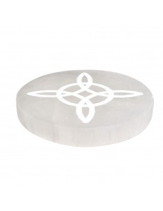 Targa circolare in selenite... 2