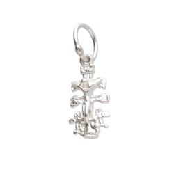 Ciondolo Croce di Caravaca Piccolo in Argento Sterling 925