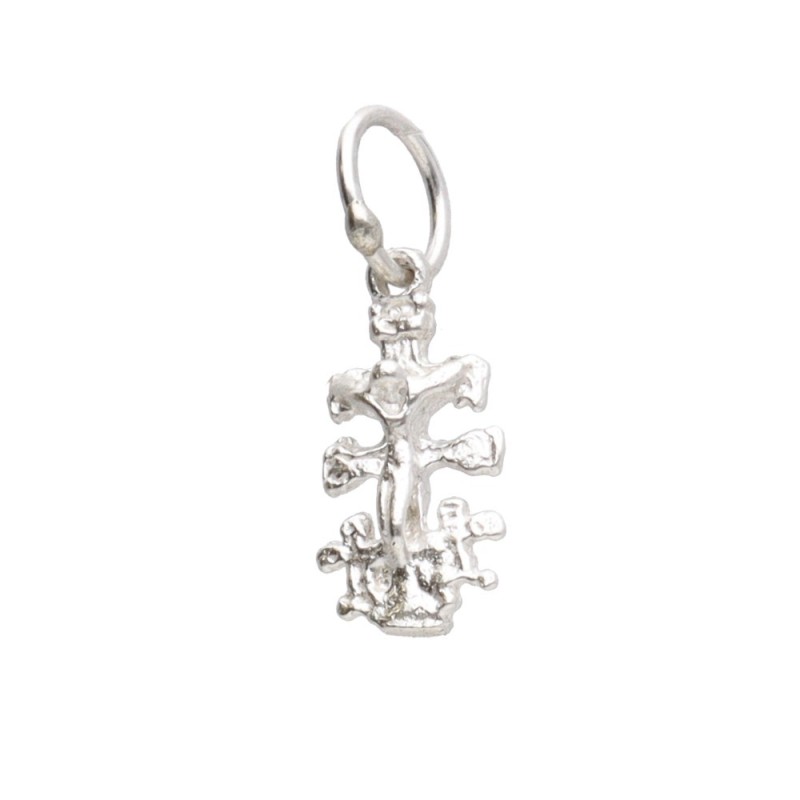 Ciondolo Croce di Caravaca Piccolo in Argento Sterling 925