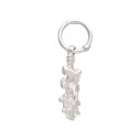 Mini pendentif croix de Caravaca en argent 925