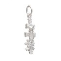 Pendentif croix de Caravaca en argent 925