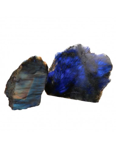 Piastre di labradorite con base lucida