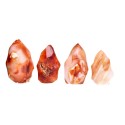 Carnelian Spiral Points