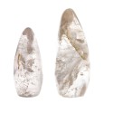 Formes de quartz prismatique poli