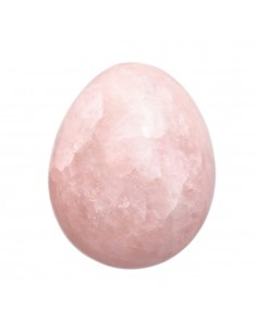 Huevos de Cuarzo Rosa