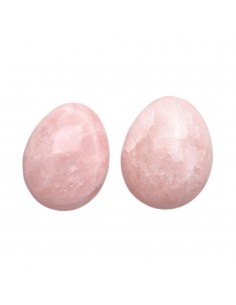 Huevos de Cuarzo Rosa 2