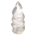 Pointes de quartz à prisme spiralé