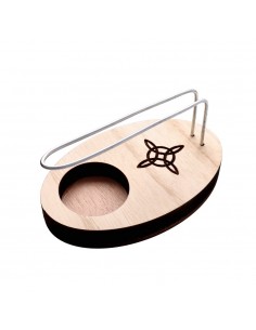 Brucia-incenso di legno di... 2