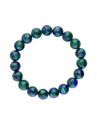 Bracelet d'azurite avec malachite...