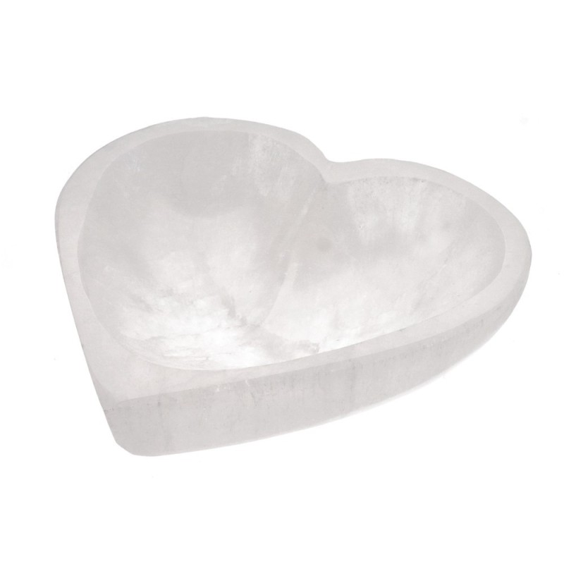 Ciotola Cuore di Selenite Media