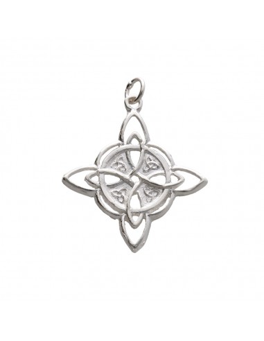 Grand pendentif nœud de sorcière en...