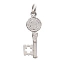 Key of St. Benedict Small Pendant in 925 Sterling Silver