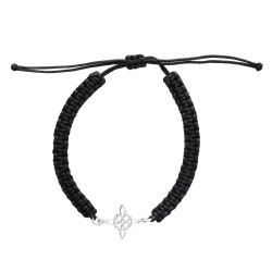 Witch Knot Rope Bracelet in Sterling Silver 925