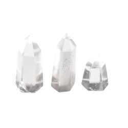 Punte Generatrici di Quarzo Bianco 3-5cm