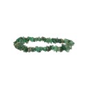 Pulsera Chip Pequeña de Jade Verde/\