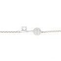 Pulsera Llave De La Cortada en Plata de Ley 925