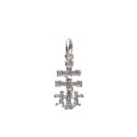Small Caravaca Cross Pendant in Sterling Silver 925