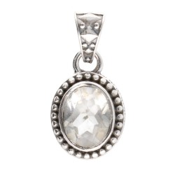 Pendente Bohemio in Quarzo in Argento Sterling 925