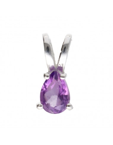 Ciondolo Mini Goccia d'Amethysta in...
