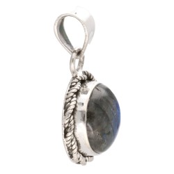 Pendente Bohemio in Labradorite in Argento Sterling 925