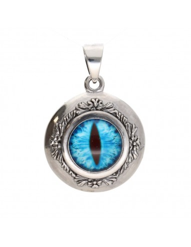 Colgante Ojo de Dragón en Plata de...