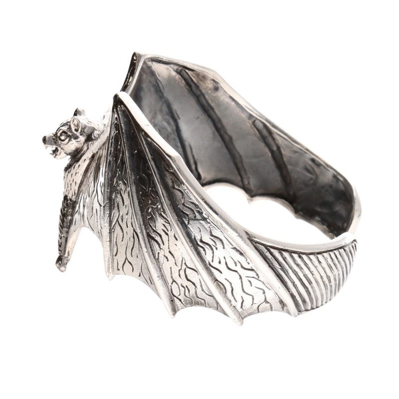 Bracciale Grande Pipistrello in Argento Sterling 925