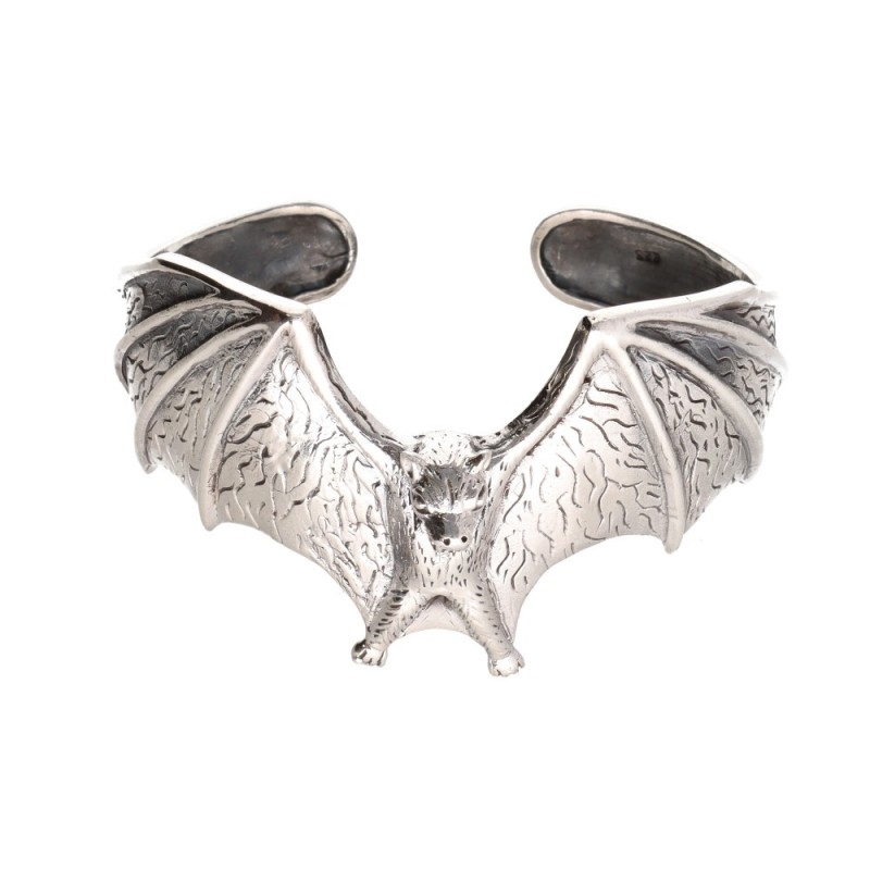 Bracciale Grande Pipistrello in Argento Sterling 925