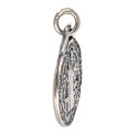 Medal of St. Benedict in 925 Sterling Silver, Aged