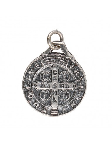 Médaille de Saint Benoît en argent...
