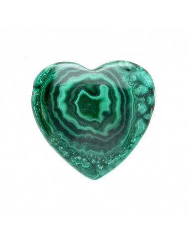 Colgante Cuore Grande di Malachite