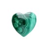 Small Heart of Malachite Pendant